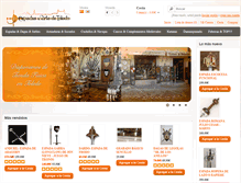 Tablet Screenshot of espadasyartedetoledo.com